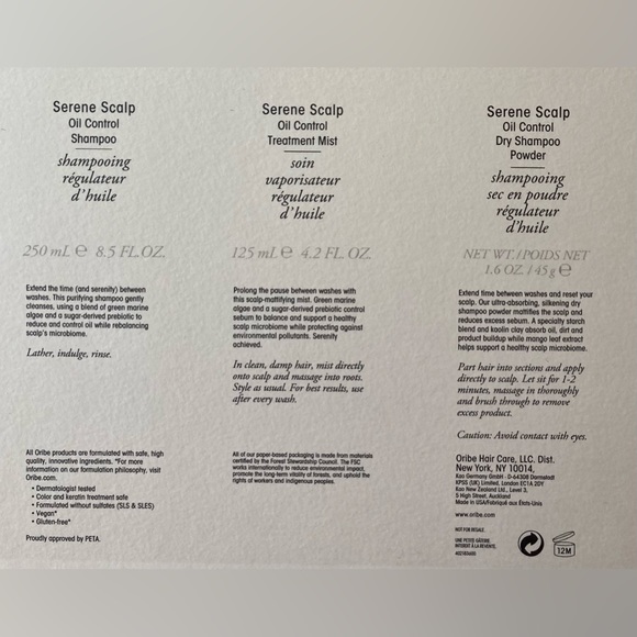 Oribe Serene Scalp Oil Control Treatment Mist - Picture 2 of 2